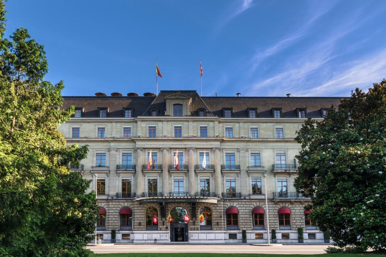 Hotel Metropole Geneve Exterior foto