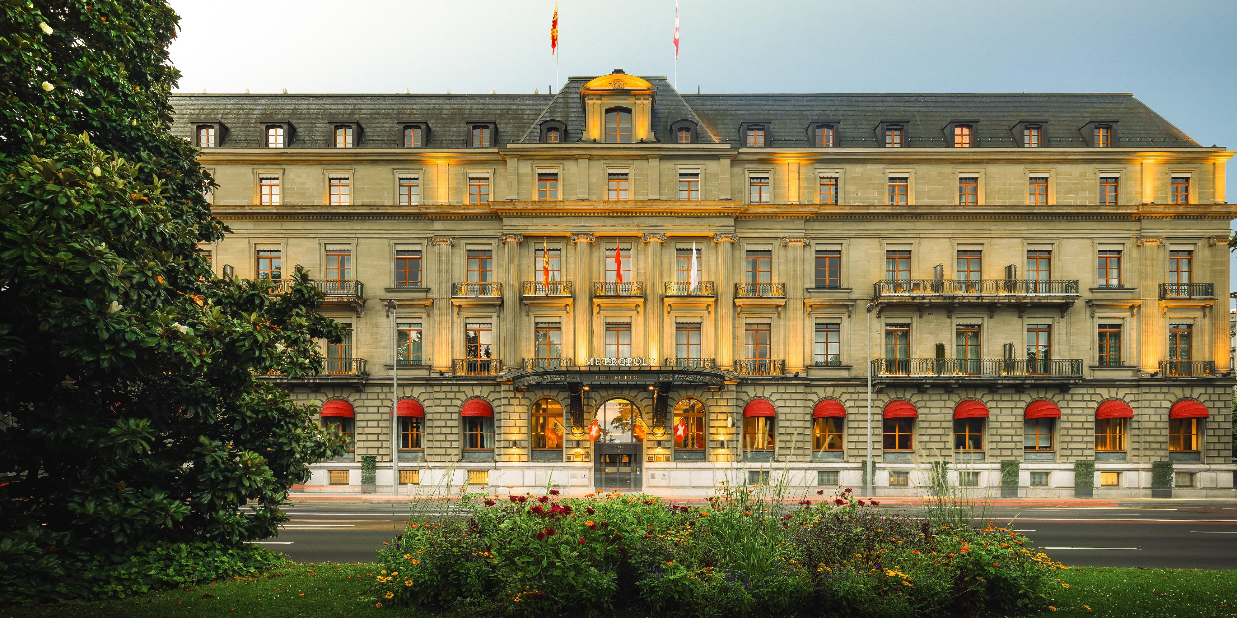 Hotel Metropole Geneve Exterior foto